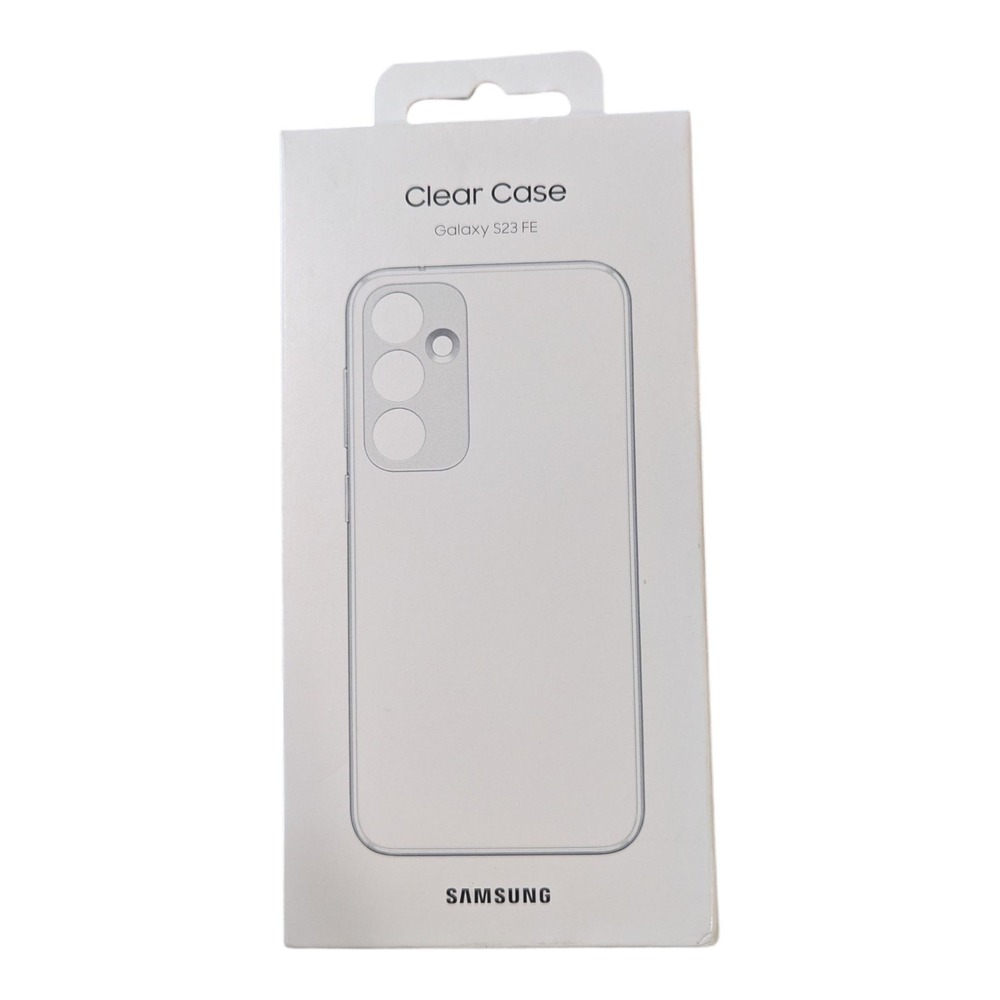 W9. Samsung Clear Cover Case‎ Galaxy S23 FE - Clear